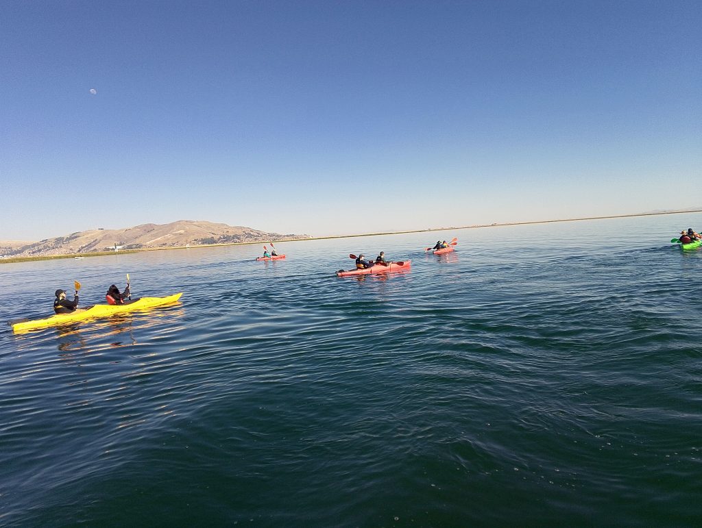 Kayak al Atardecer Titicaca (Privado)