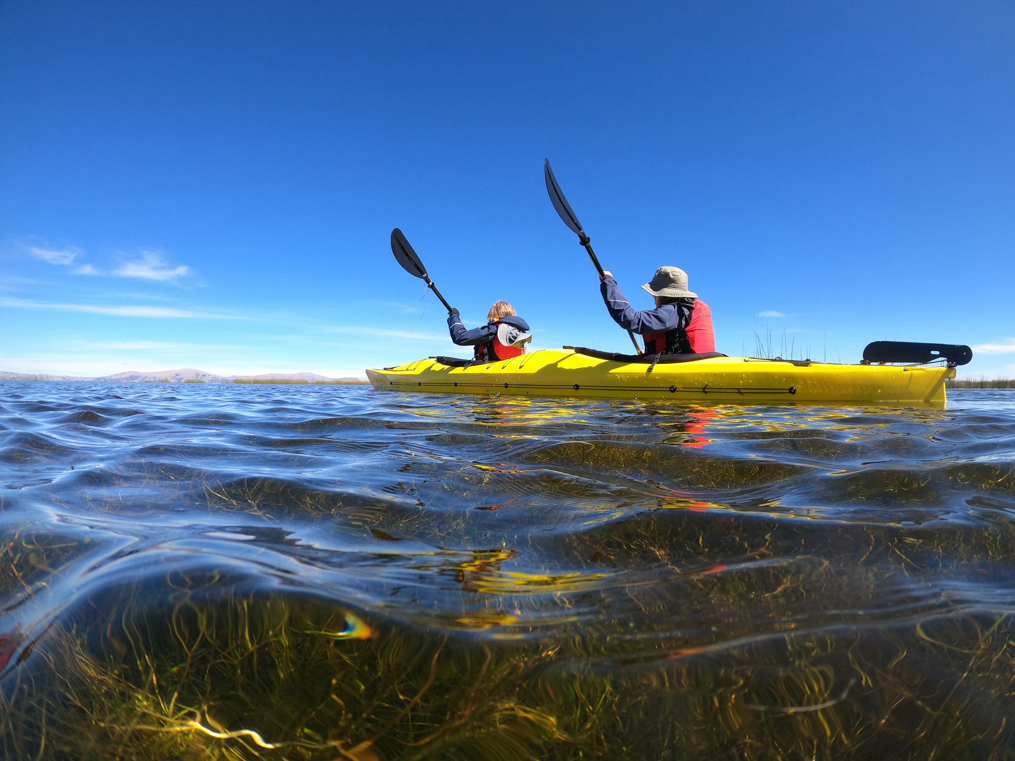 South Uros Kayak + Lunch