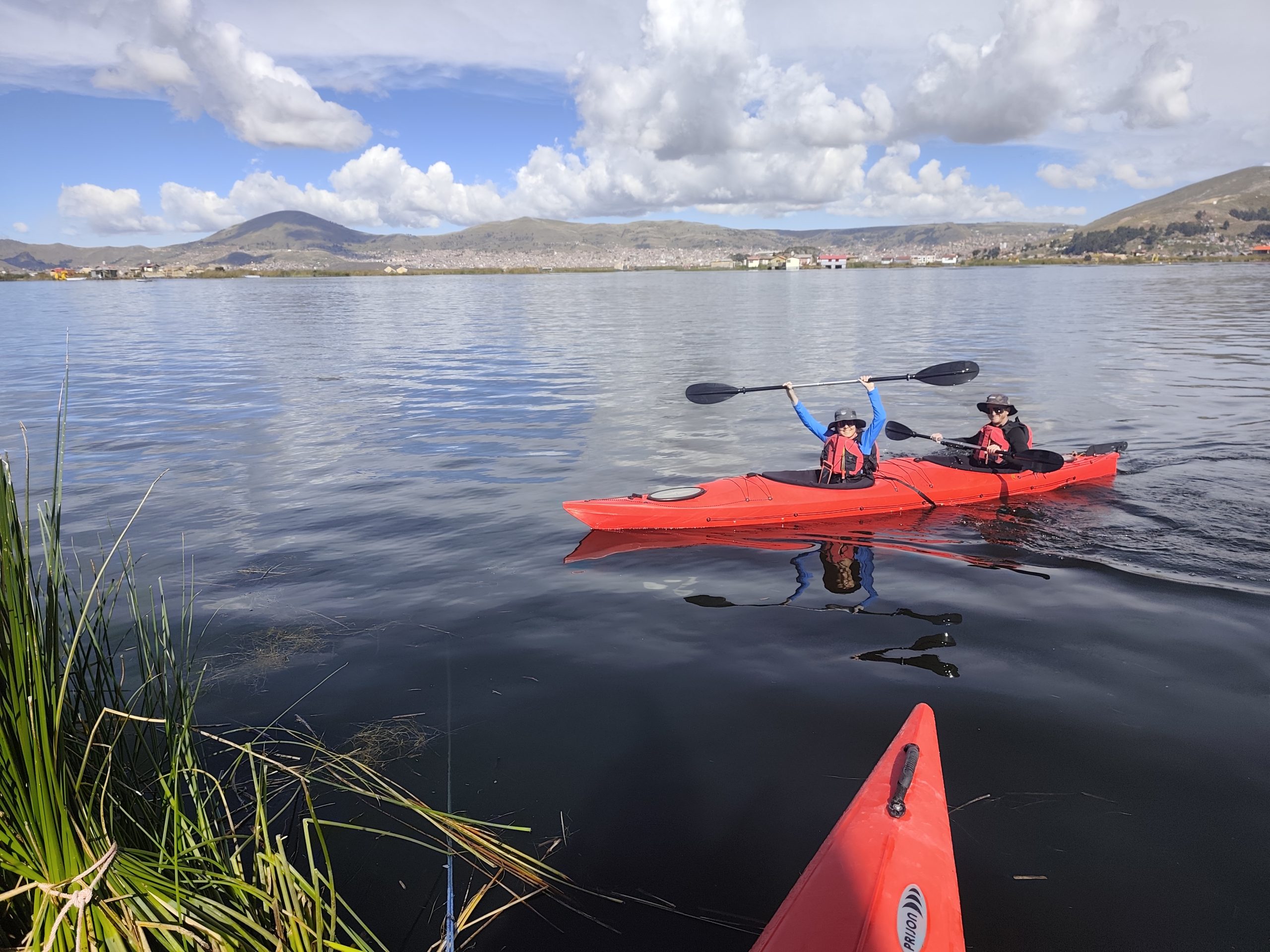 Sunrise Kayaking Titicaca